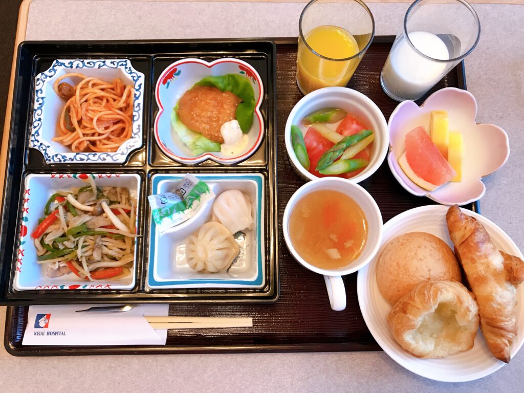 恵愛病院朝食