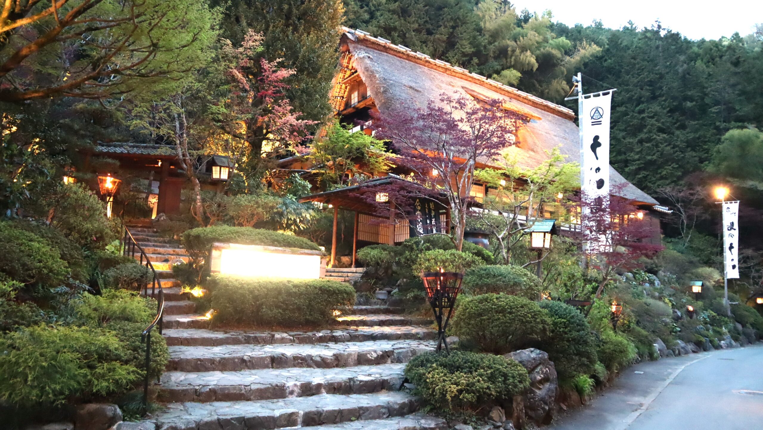 うかい鳥山合掌造り