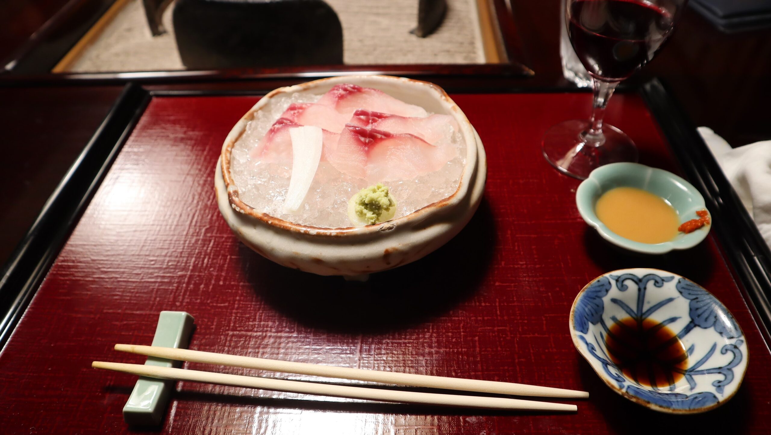 うかい鳥山鯉のあらい