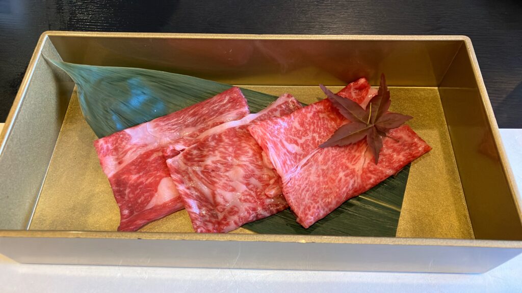 熊野別邸 中の島 夕食