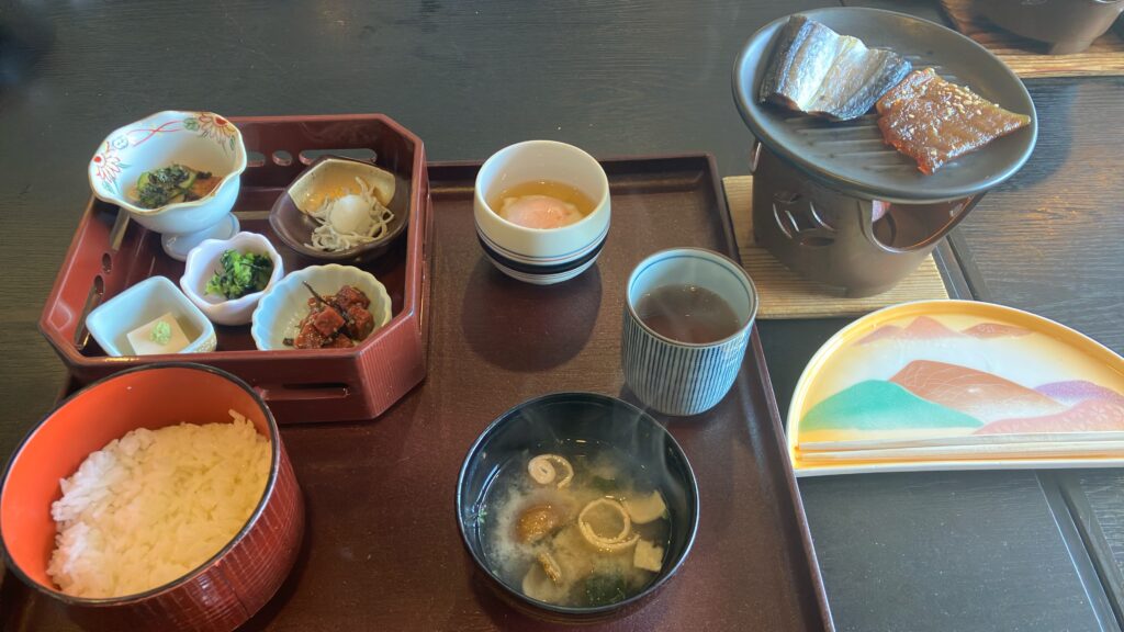 熊野別邸 中の島 朝食