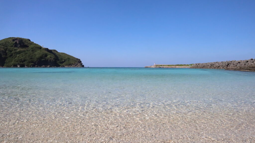 与那国島の透明すぎる海