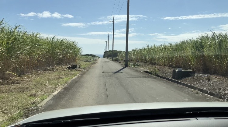 波照間島の道